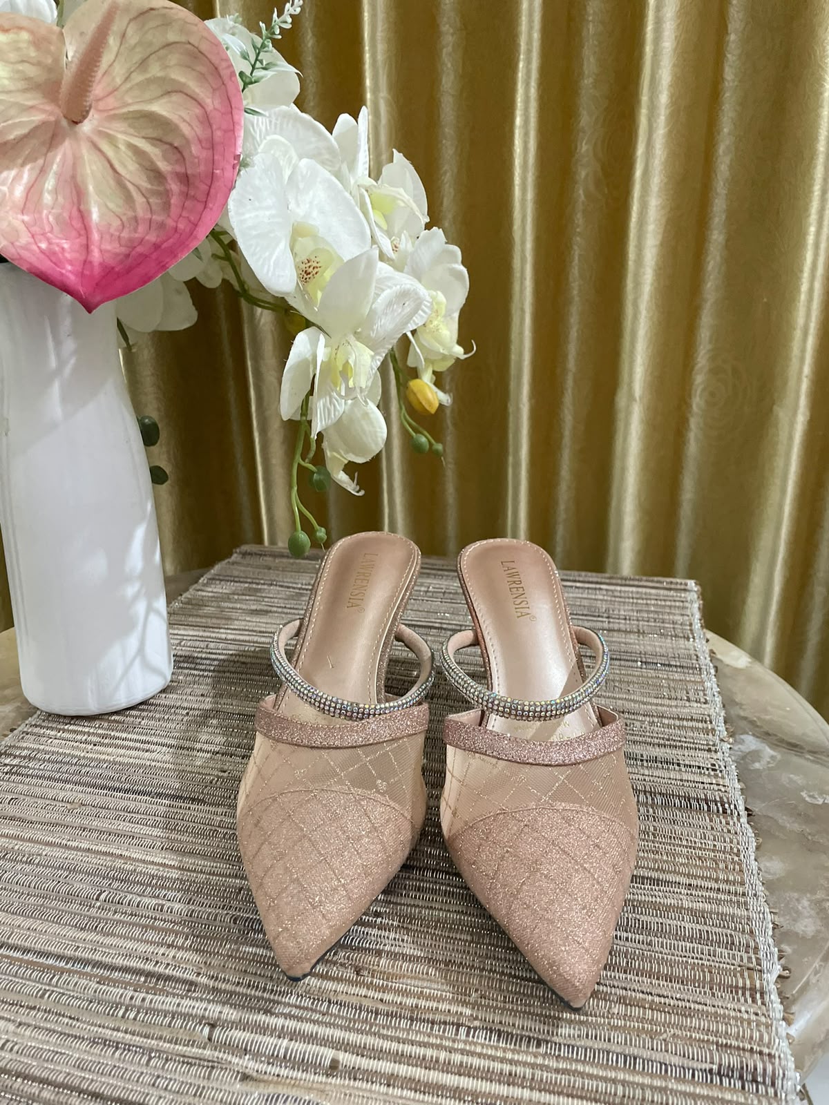 Heels LWRN 08 brown-gold