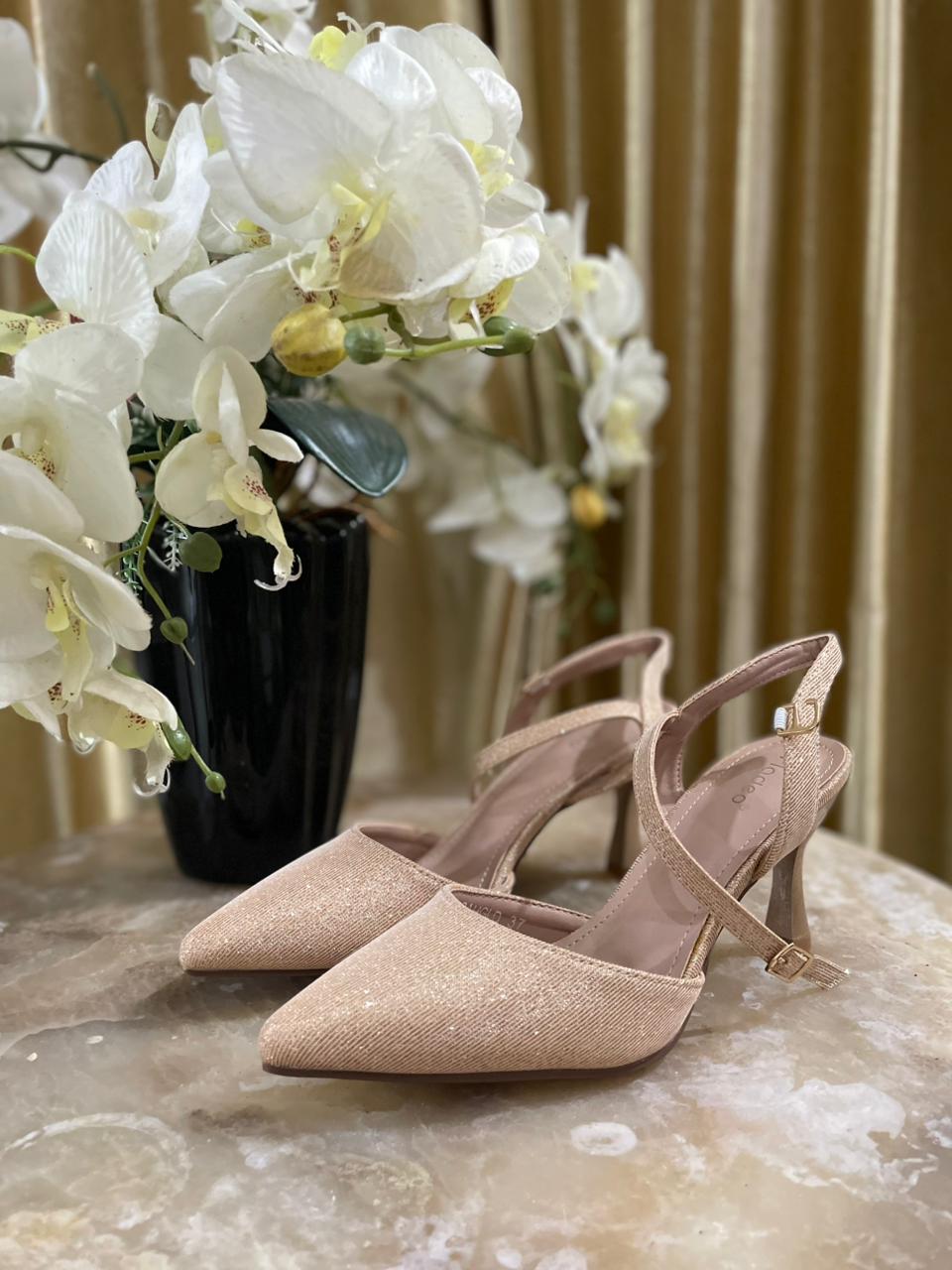 Heels FLD 02 Gold Blink