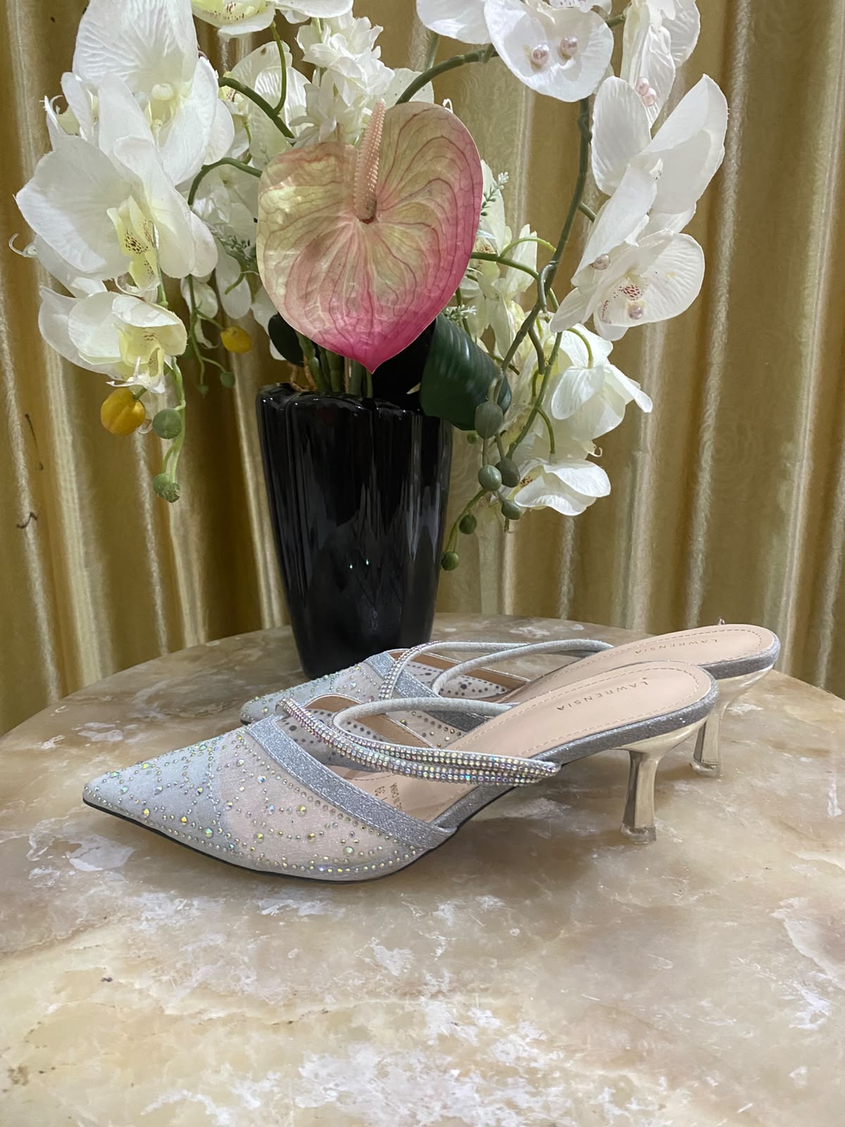 LWRN Silver Slip On