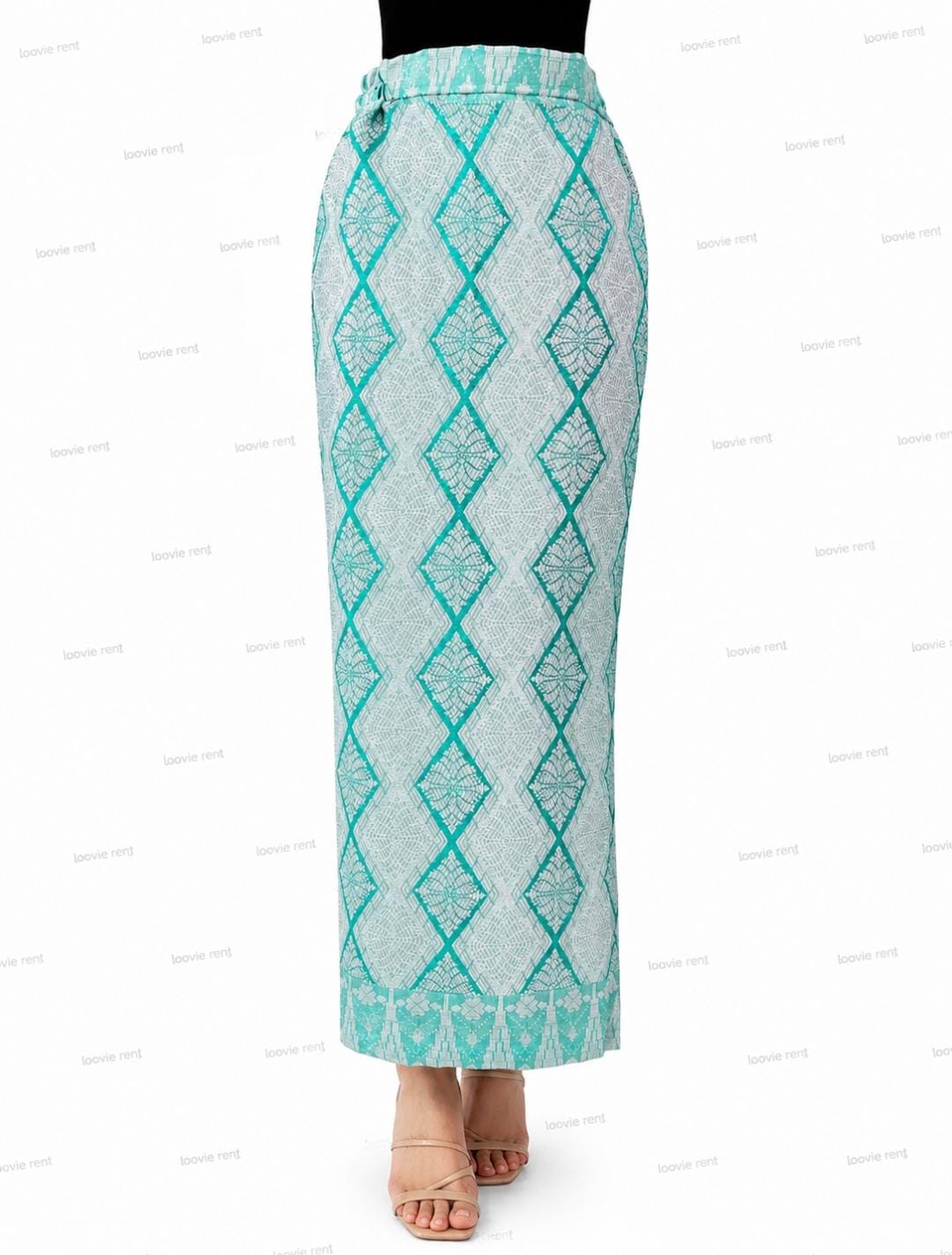 Songket Tosca - Silver Allsize