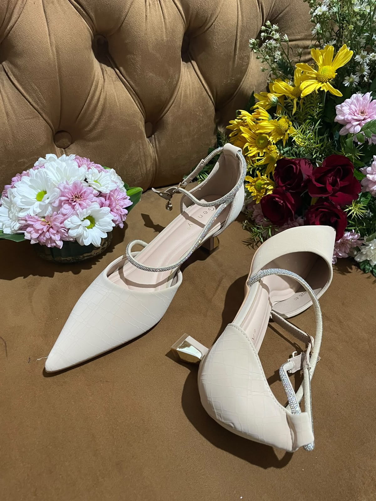 Heels GN36 Walnut Cream
