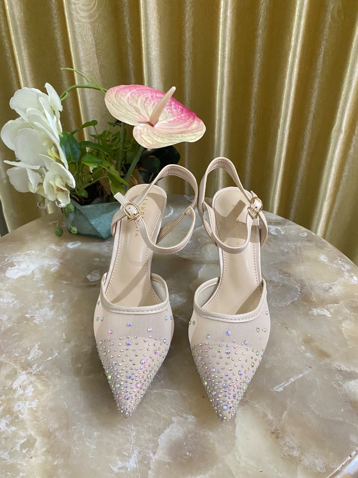 Heels LWRN 06 Cream Blink