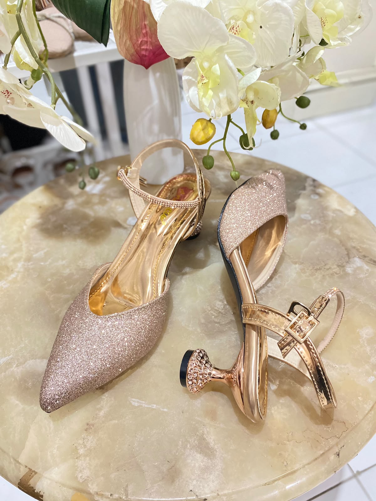 Heels ANS Rose Gold