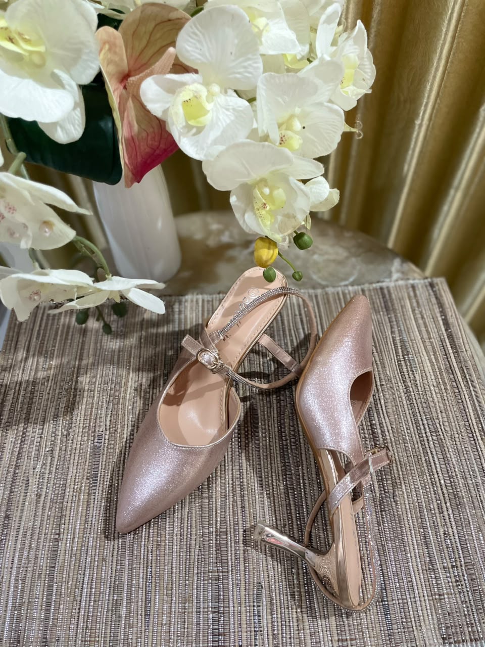 Heels STM 18 Rosegold Gliter