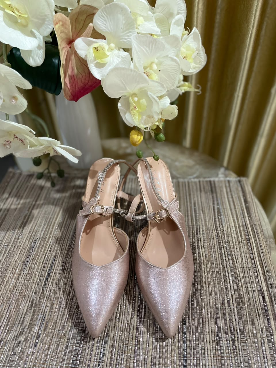 Heels STM 18 Rosegold Gliter