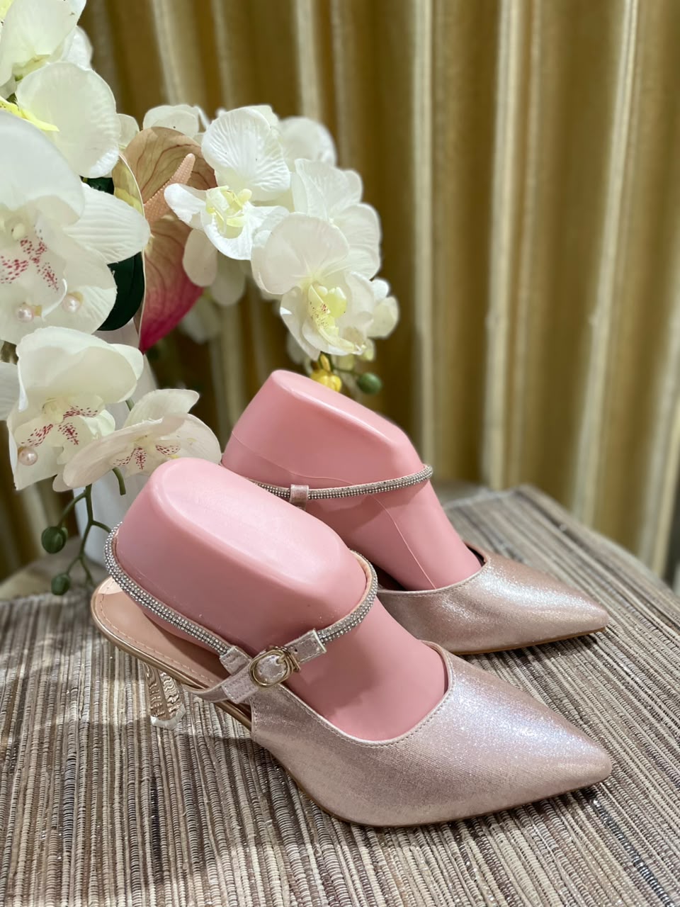 Heels STM 18 Rosegold Gliter